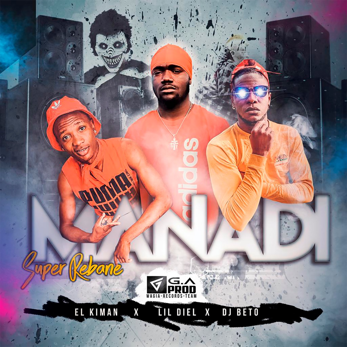 Manadi (Rebane Garifuna) [feat. DJ Beto & El Kiman] - Single by Lil Diel album cover