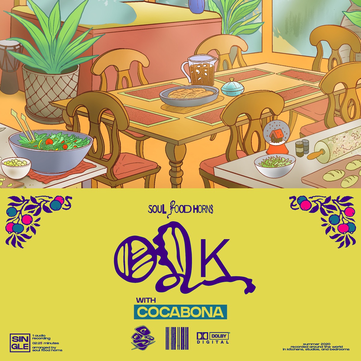 Oak - Single by Soul Food Horns & cocabona album cover