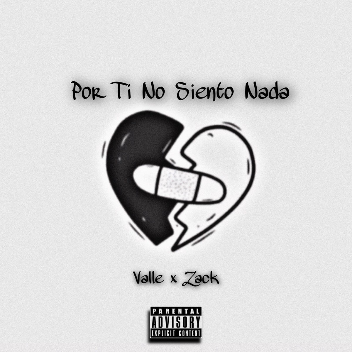 Por Ti No Siento Nada - Single by Valle Mc & Zack album cover