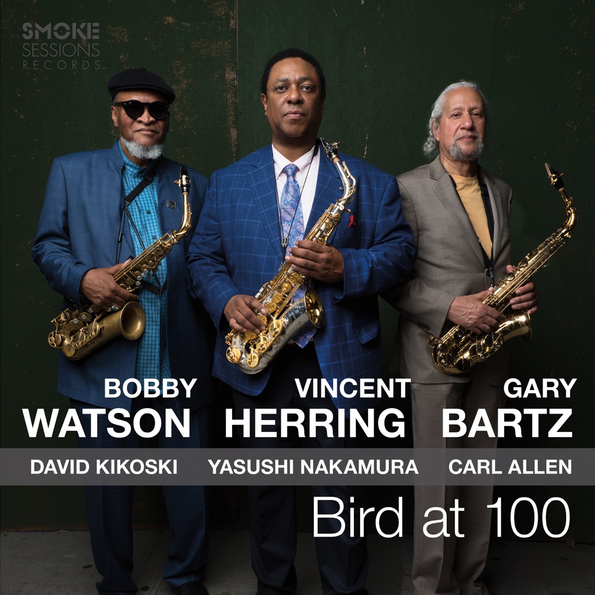Bird at 100 by Vincent Herring, BOBBY WATSON & Gary Bartz album cover