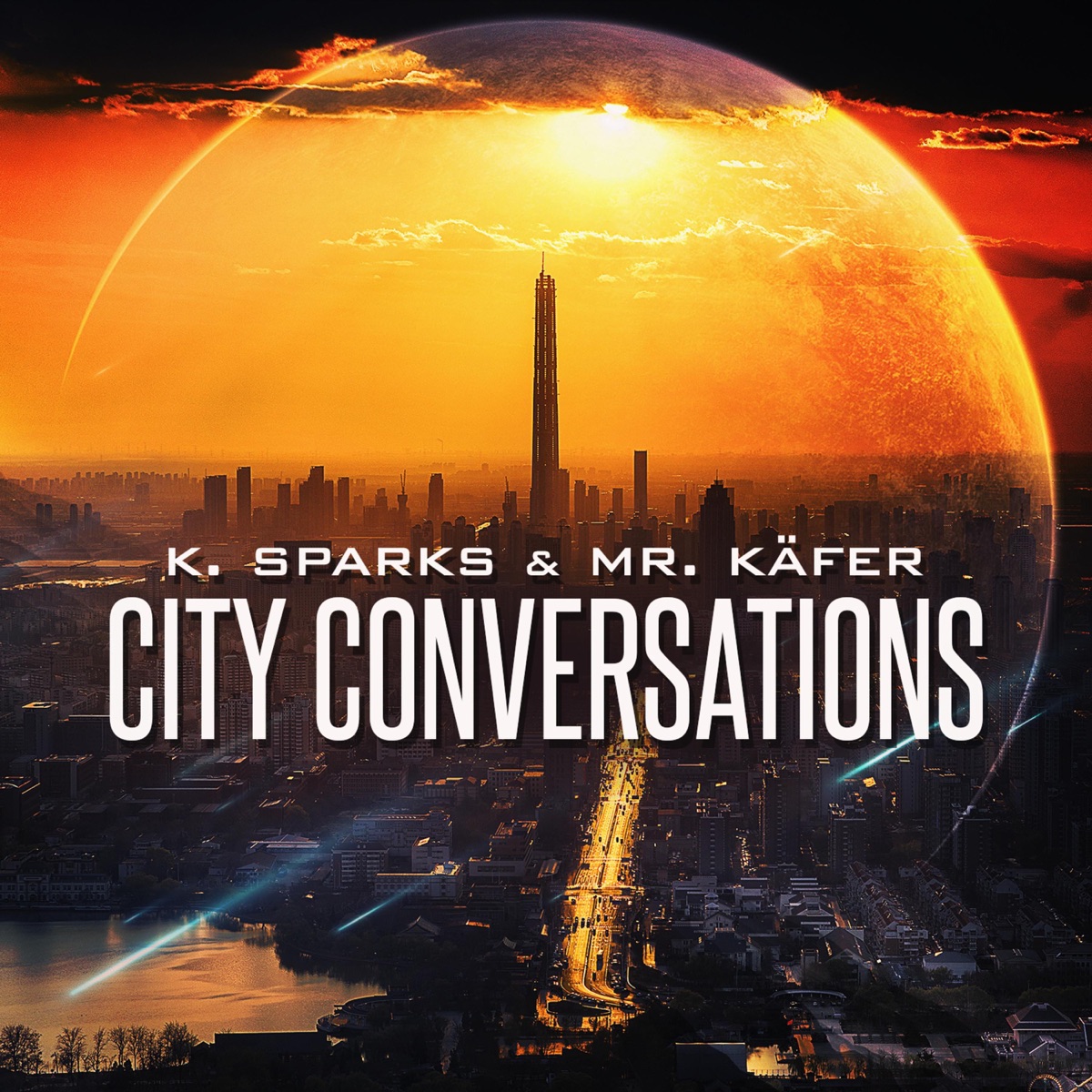 City Conversations - EP by Mr. Käfer & K. Sparks album cover