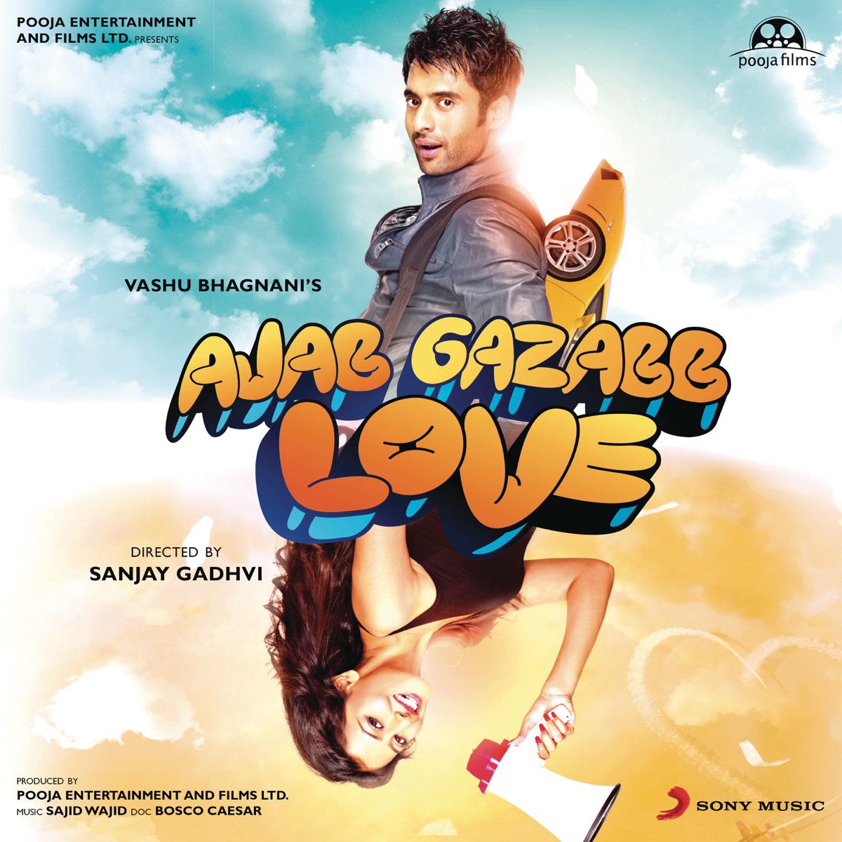 Ajab Gazabb Love (Original Motion Picture Soundtrack) by Sajid Wajid album cover