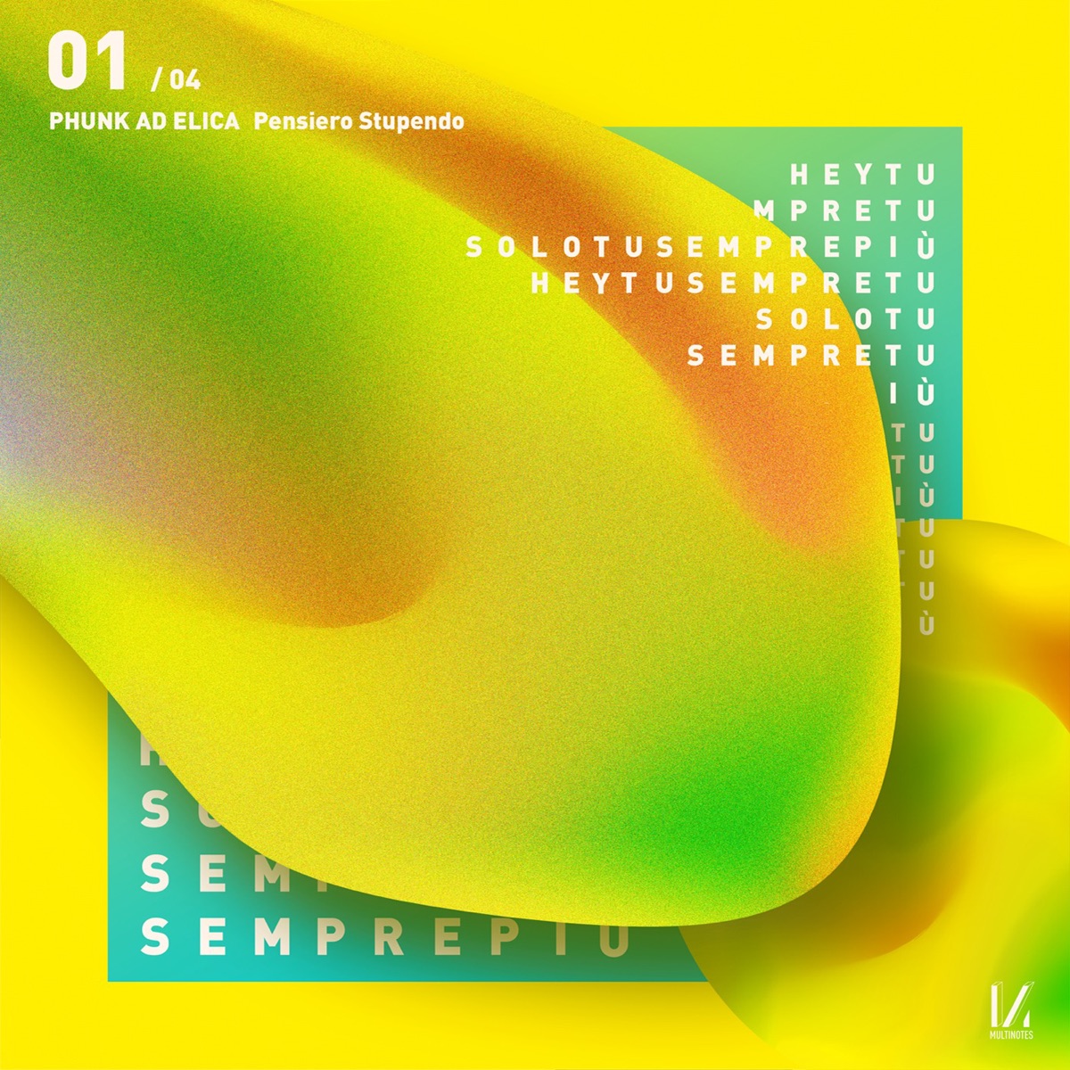 Pensiero Stupendo - Single by Phunkadelica album cover