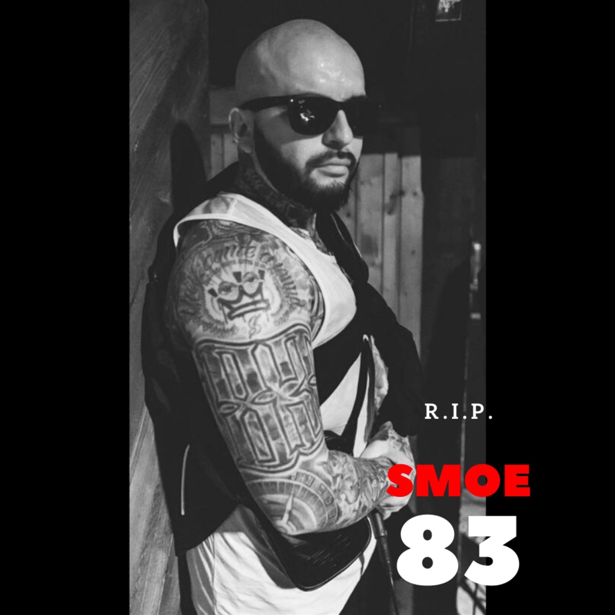 Backpfeife† RIP Smoe83 (feat. Smoe83, Hermann Weiss & Lukky Locc) - Single by Manu Tourette album cover
