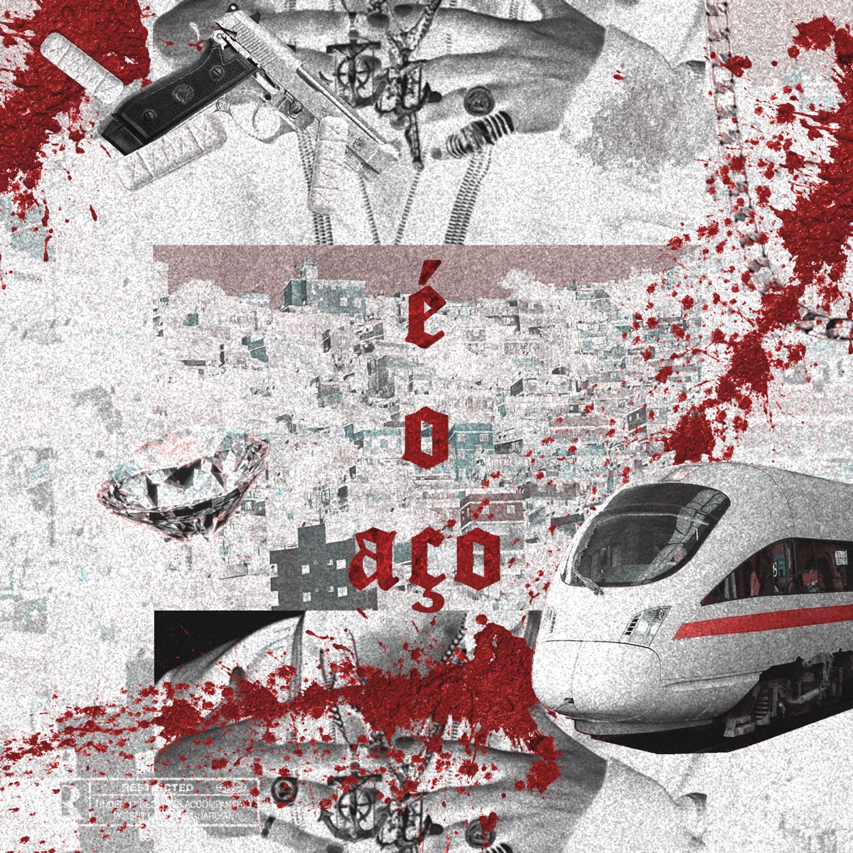 É o Aço (feat. Darryu & Ghetto ZN) - Single by Peita, S8ny & BE/\R album cover