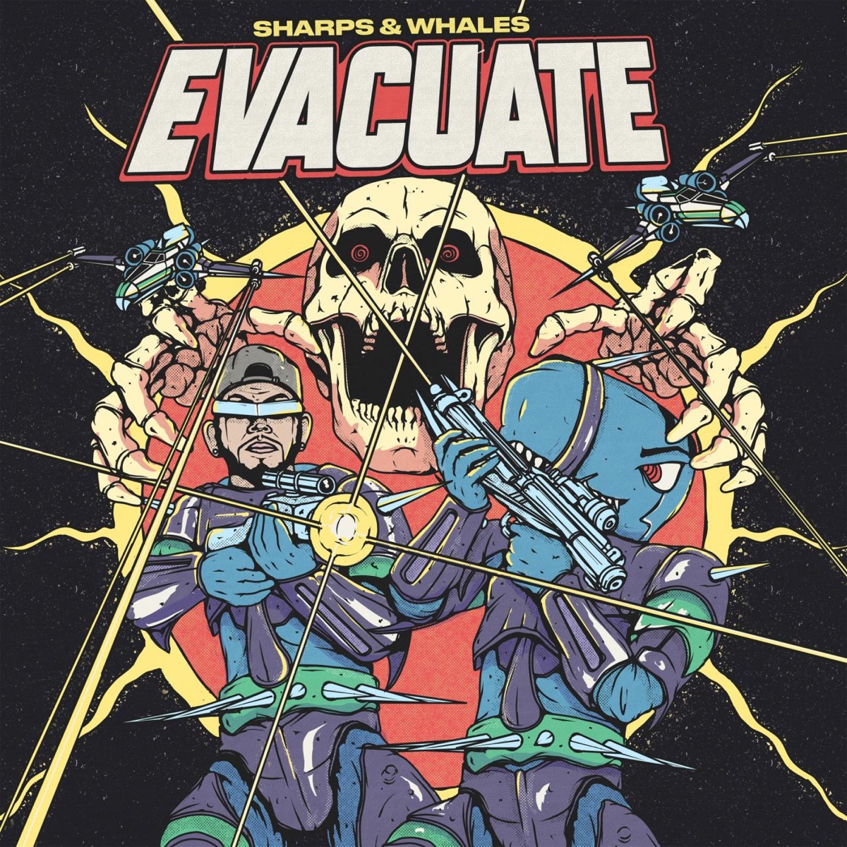 Evacuate - Single by SHARPS & Whales album cover