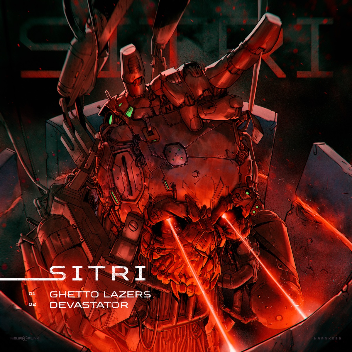 Ghetto Lazers - Single by Sitri album cover