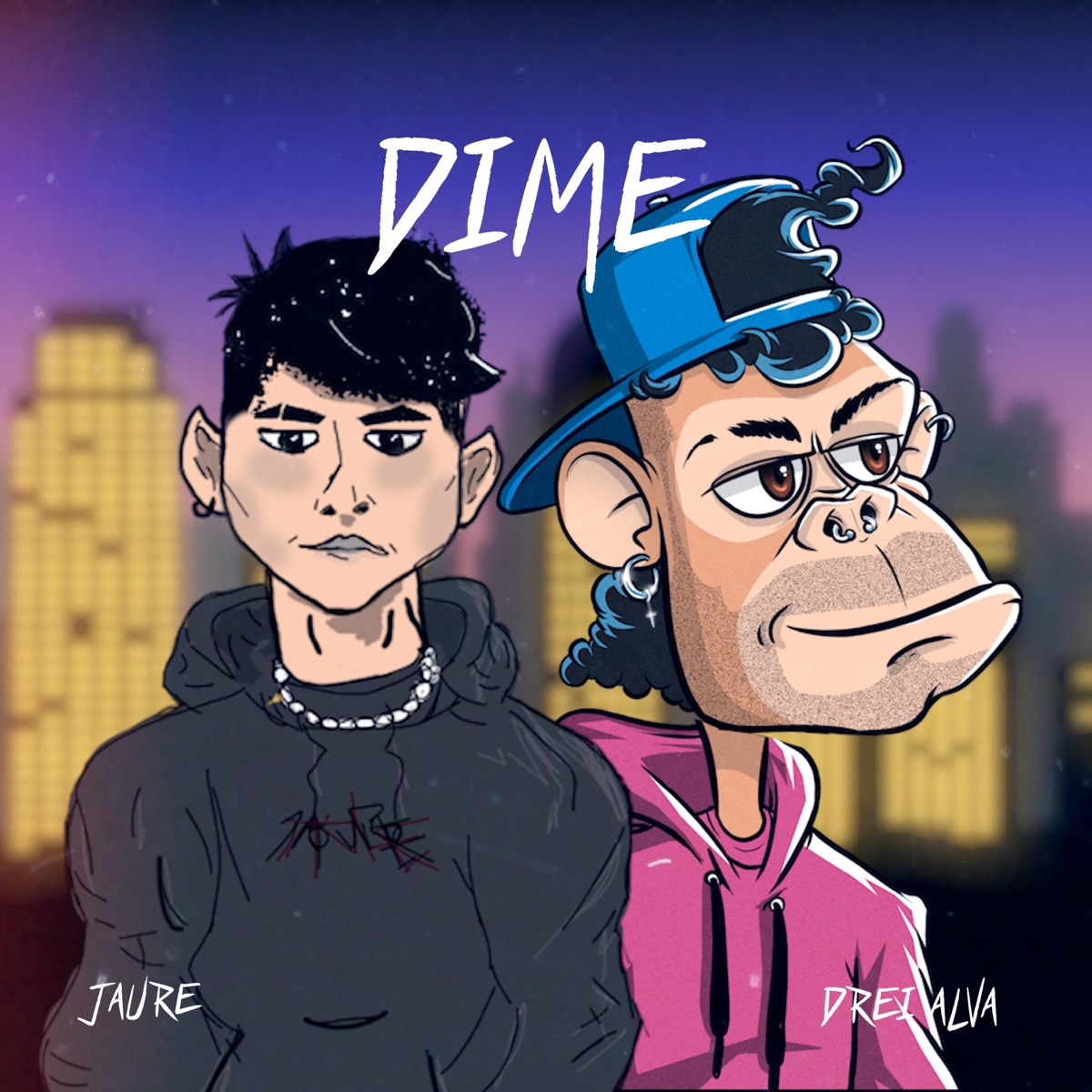 Dime - Single by Drei Alva & Jaure album cover