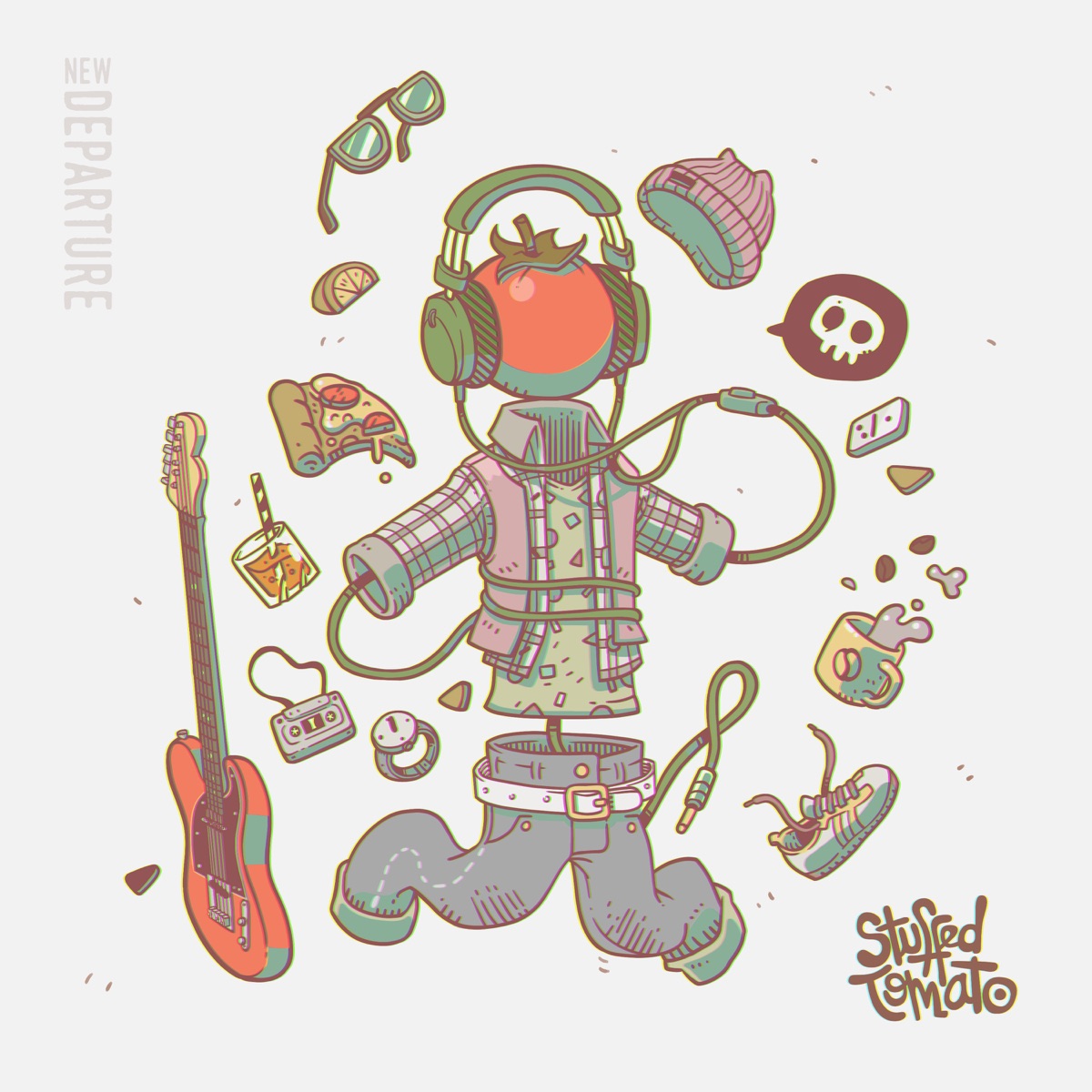 New Departure - EP by Stuffed Tomato album cover