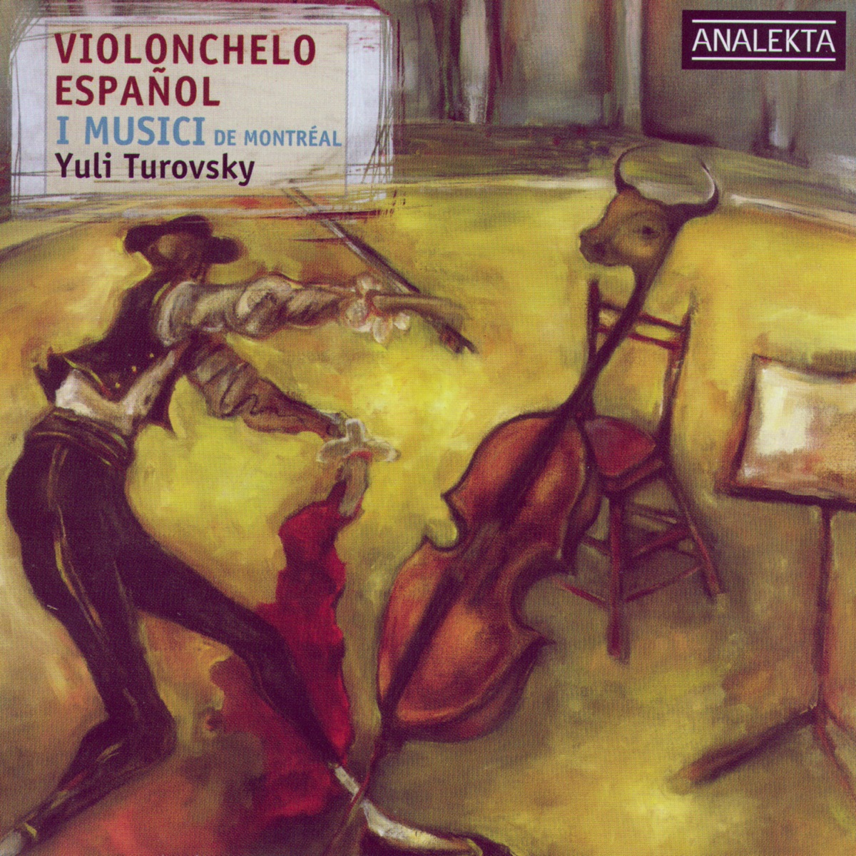Violonchelo Español by I Musici de Montréal & Yuli Turovsky album cover