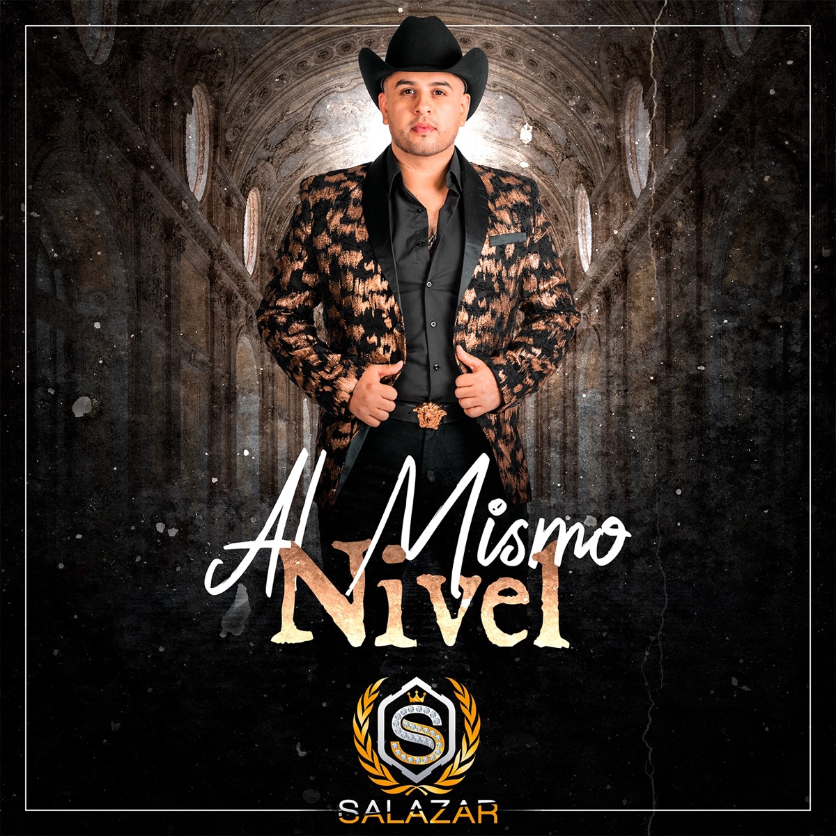 Al Mismo Nivel (En Vivo) by Jr Salazar album cover