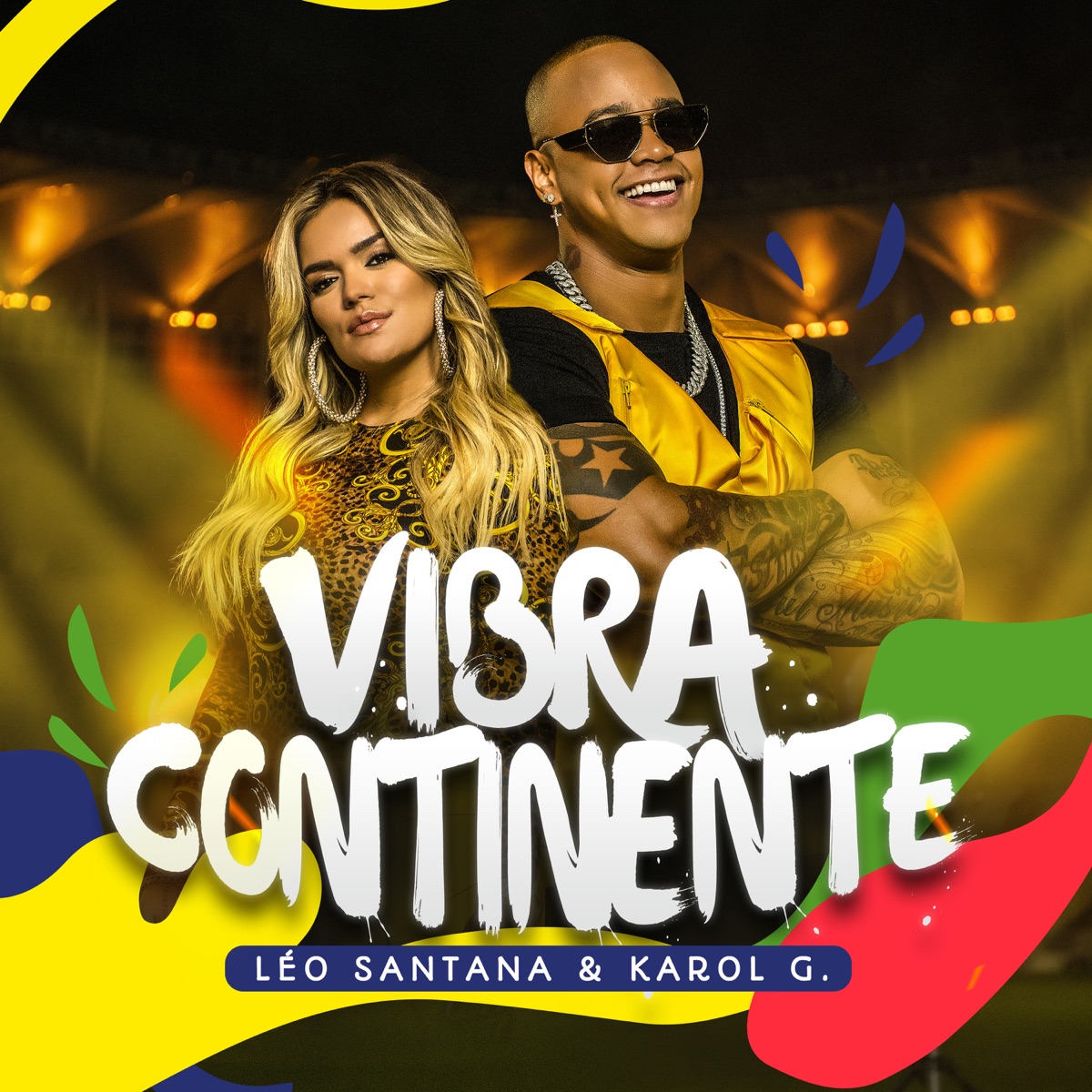 Vibra Continente - Single by Léo Santana & KAROL G album cover