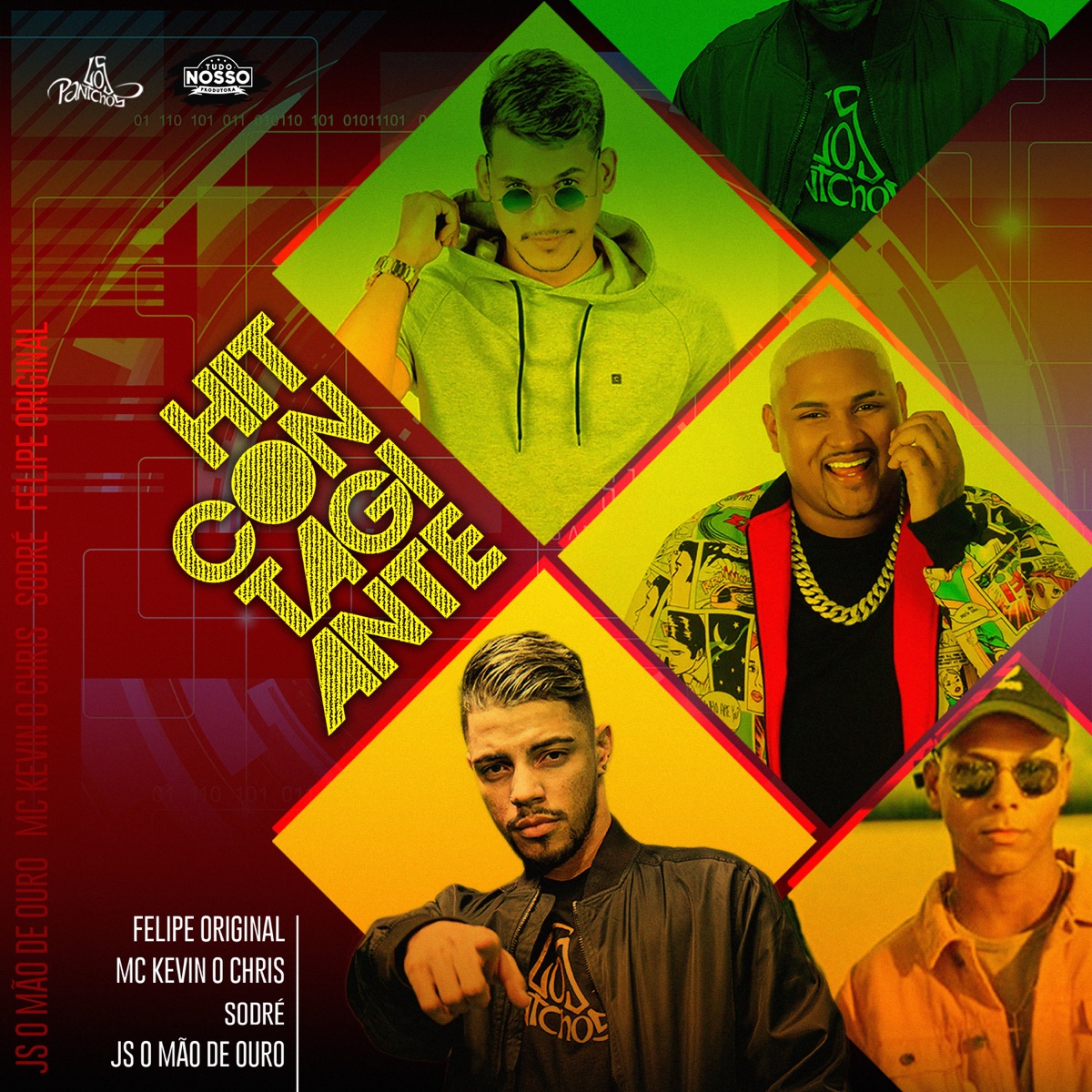 Hit Contagiante - Single by Felipe Original & MC Kevin O Chris album cover