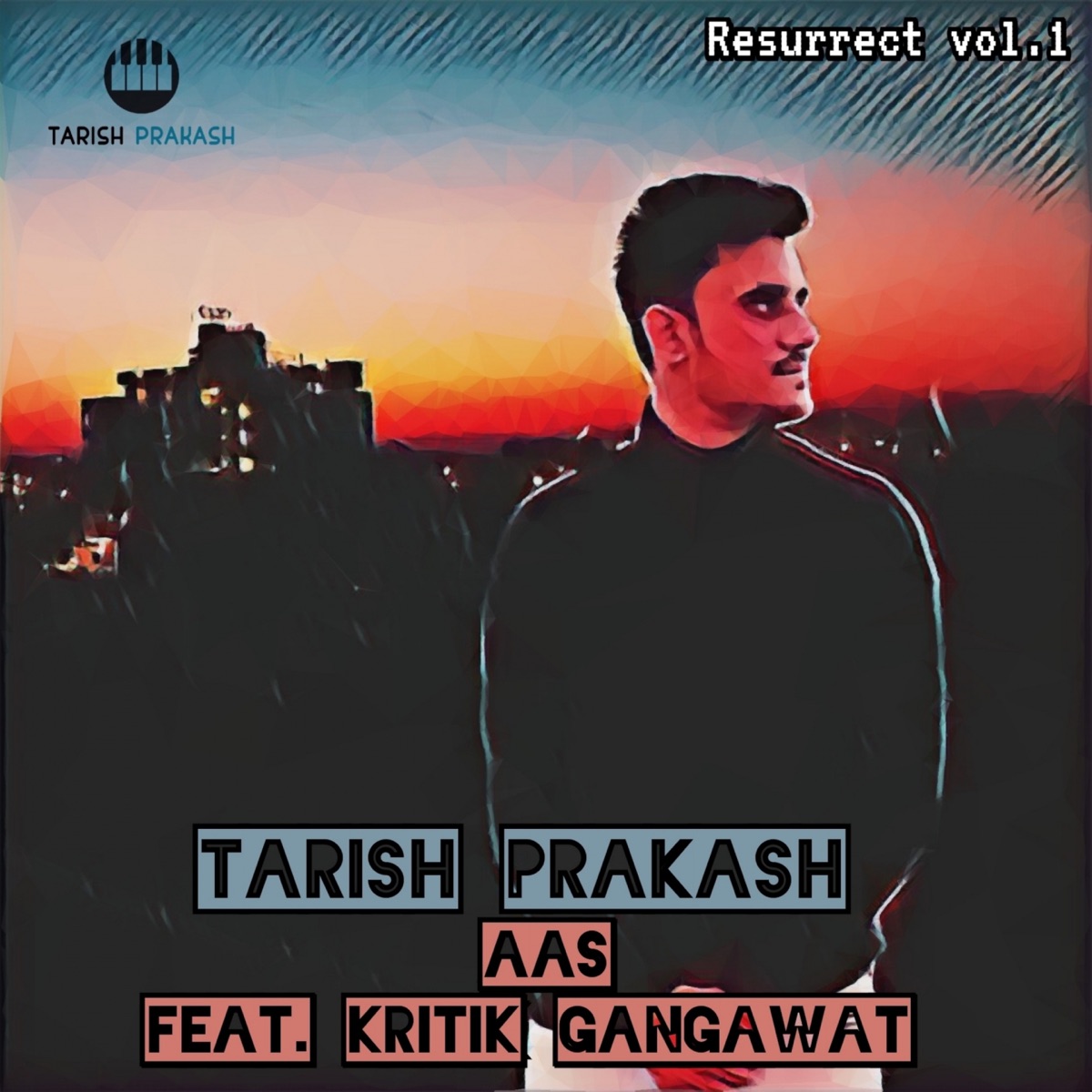 Aas (feat. Kritik Gangawat) - Single by Tarish Prakash album cover