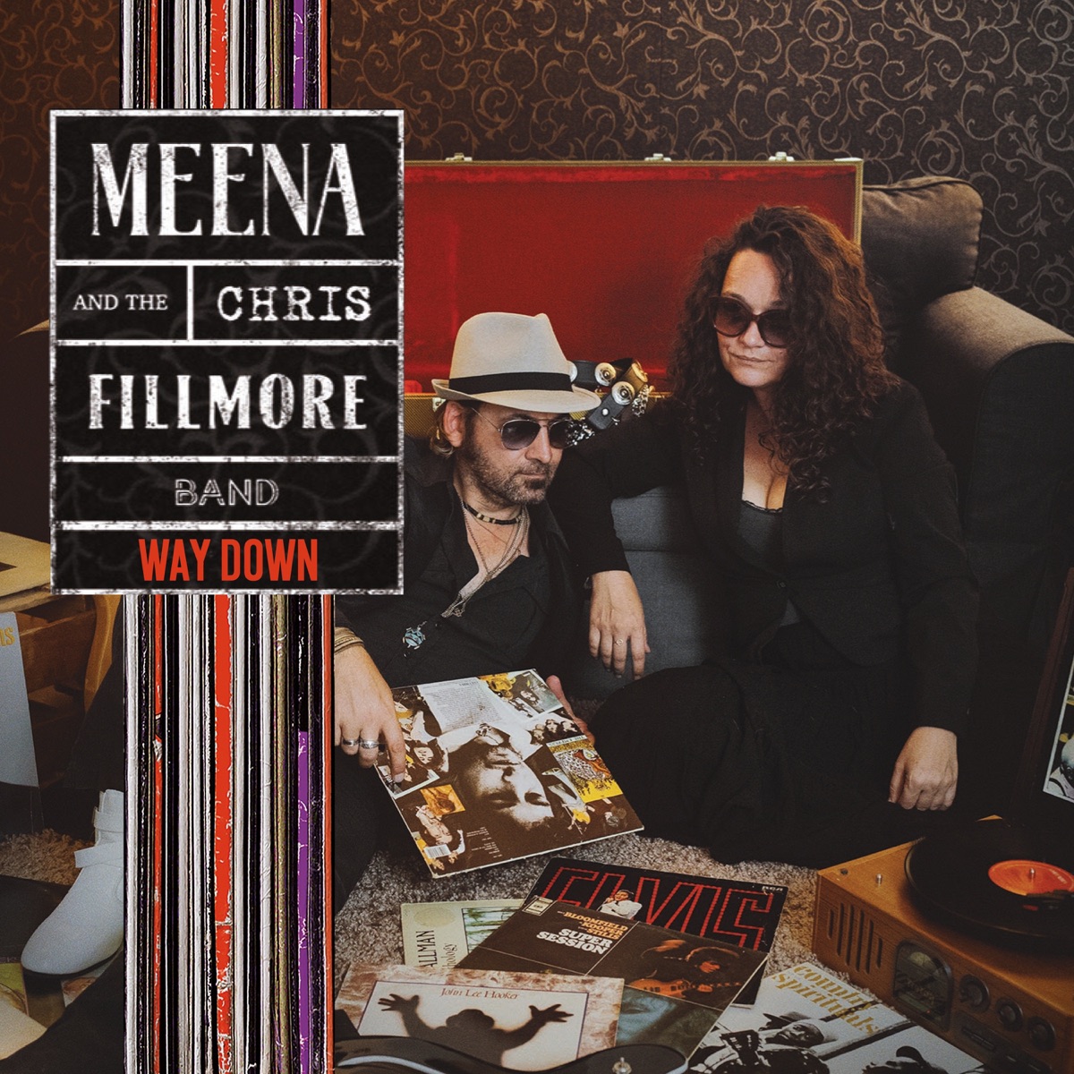 Way Down (Single) by Meena Cryle & Chris Fillmore Band album cover