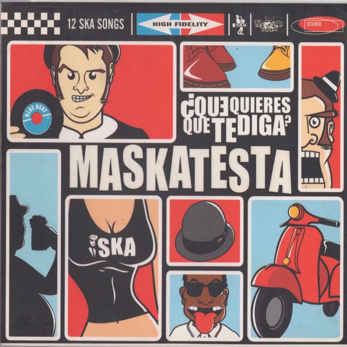 Que Quieres Que Te Diga by Maskatesta album cover
