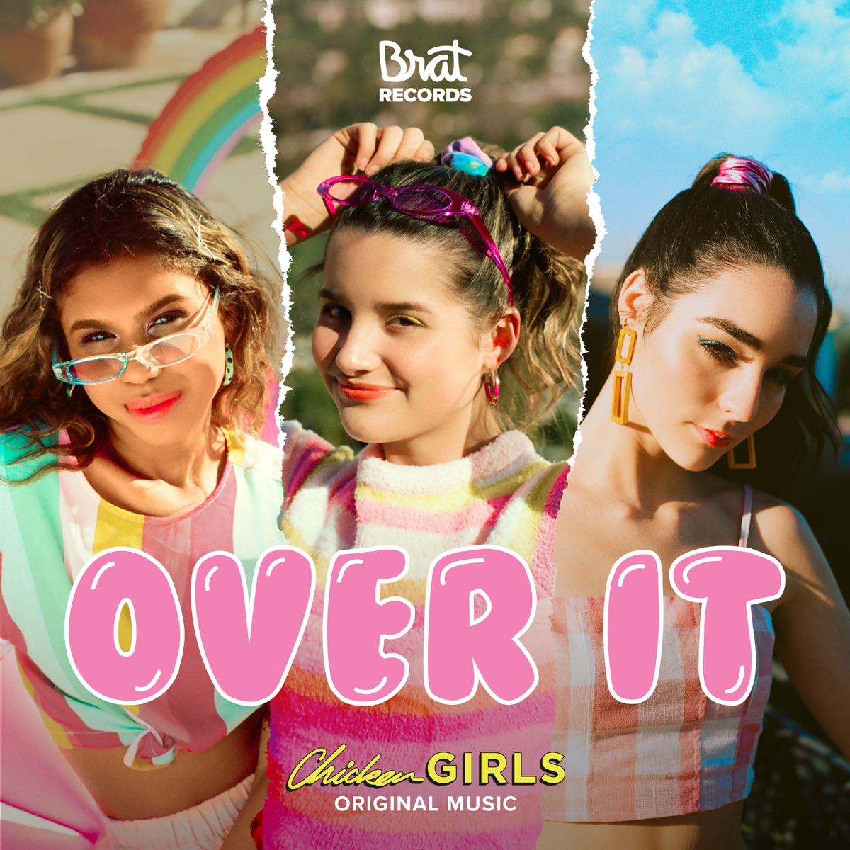 Over It - Single by Annie LeBlanc, Indiana Massara & Aliyah Moulden album cover