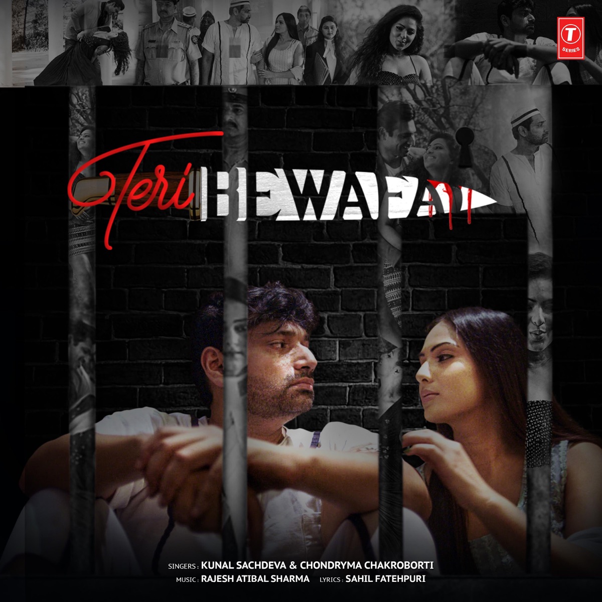 Teri Bewafai - Single by Kunal Sachdeva & Chondryma Chakroborti album cover