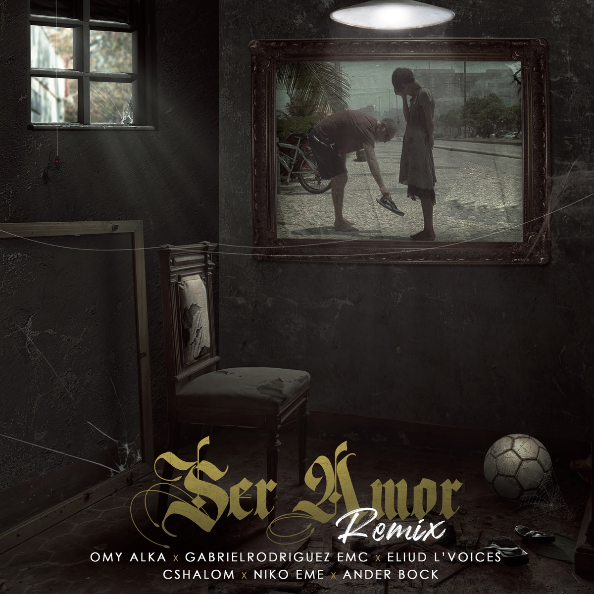 Ser Amor (Remix) [feat. Eliud L'voices, CSHALOM & Niko Eme] - Single by Omy Alka, Ander Bock & Niko Eme album cover