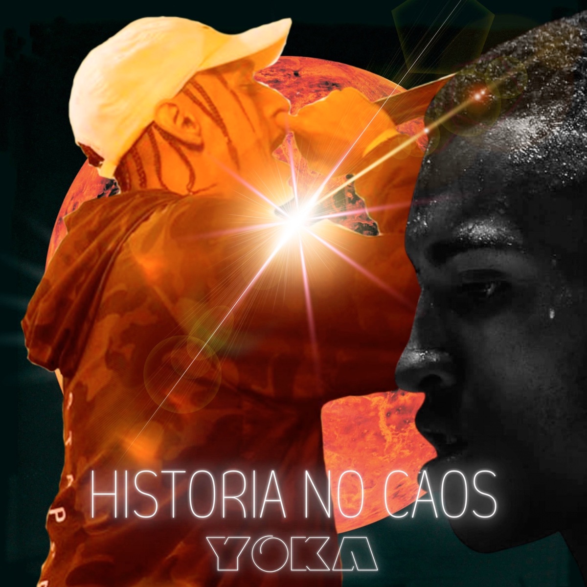História no Caos - Single by Yoka album cover