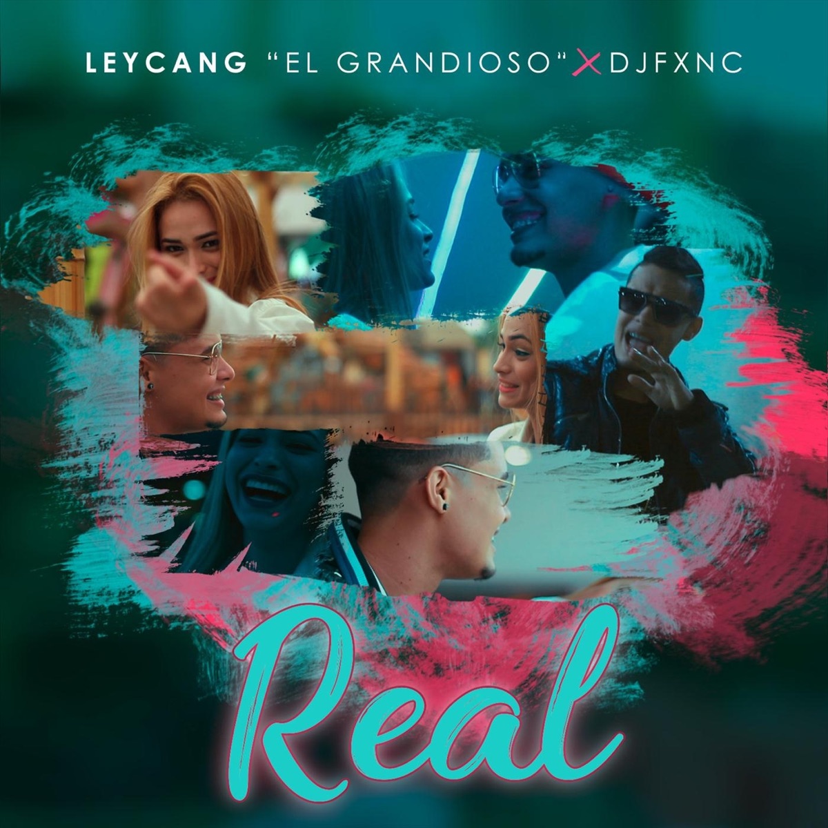 Real (feat. DJFXNC) - Single by Leycang El Grandioso album cover