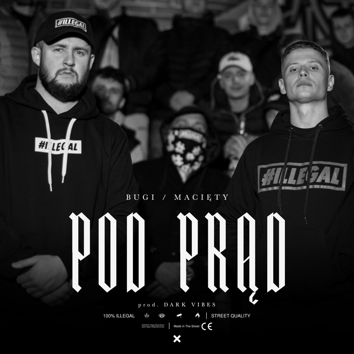 Pod prąd - Single by BugiWTH, Macięty & ILLEGAL Team album cover