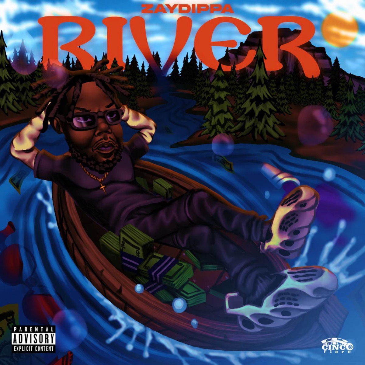 River - Single by Zaydippa album cover