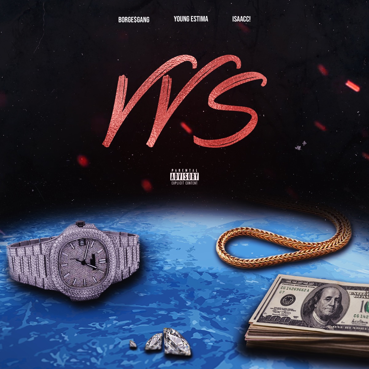 Vvs - Single by Borge, Isaacc & Young Estima album cover