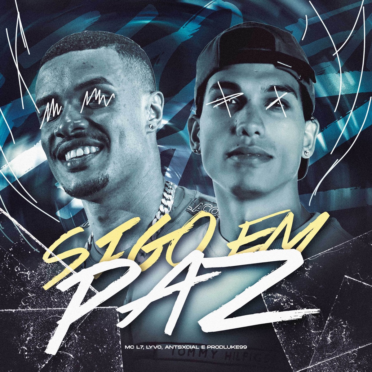 Sigo em Paz - Single by MC L7, Lyvo, Antsxcial & Luke99 album cover