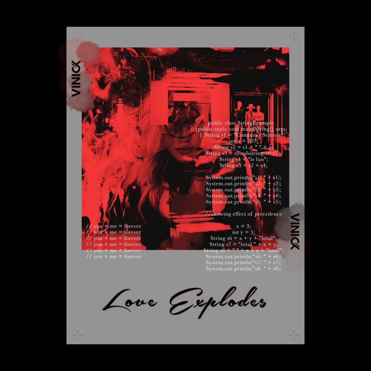 Love Explodes - Single by Vinick album cover