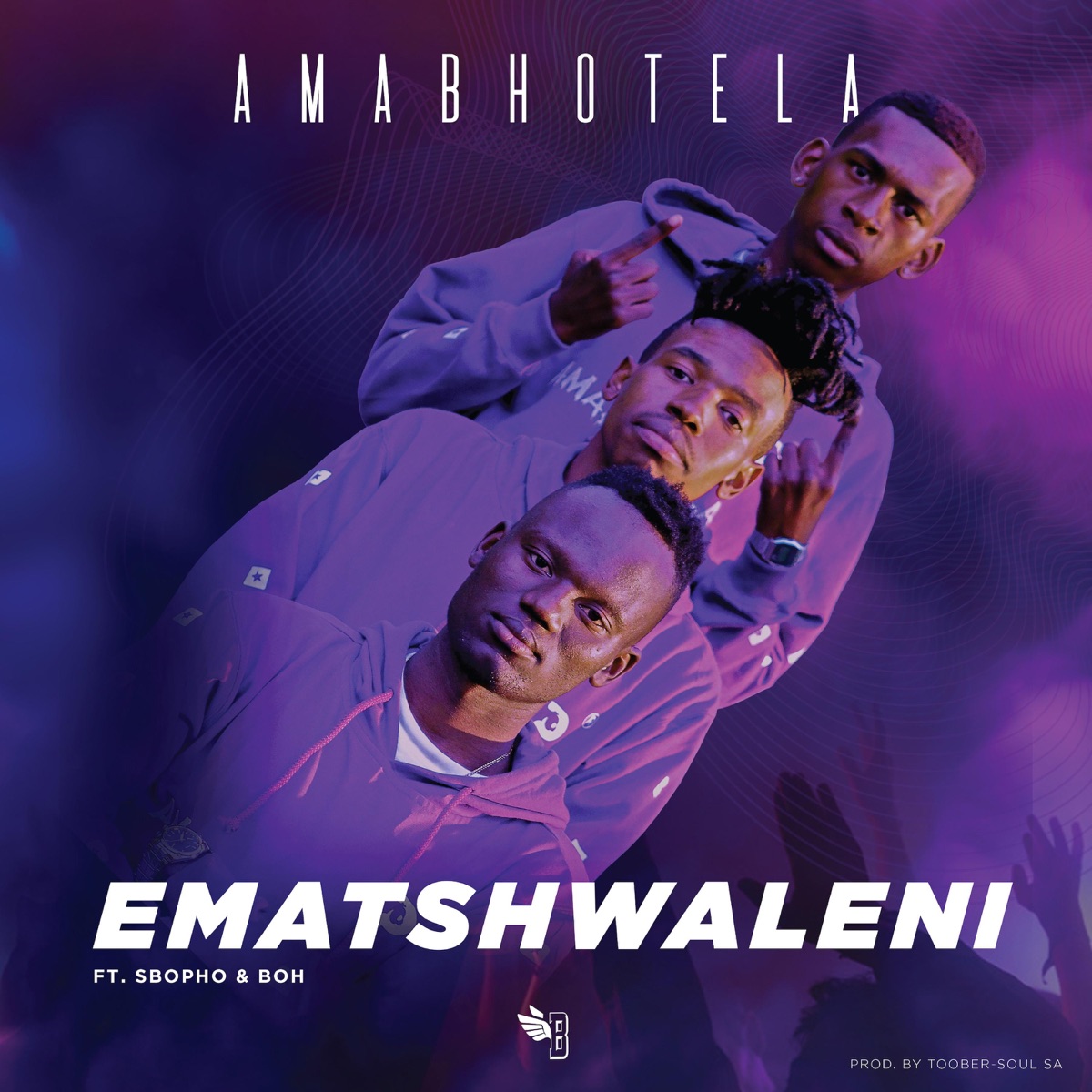 Ematshwaleni (feat. Sbopho & Boh) - Single by Amabhotela album cover