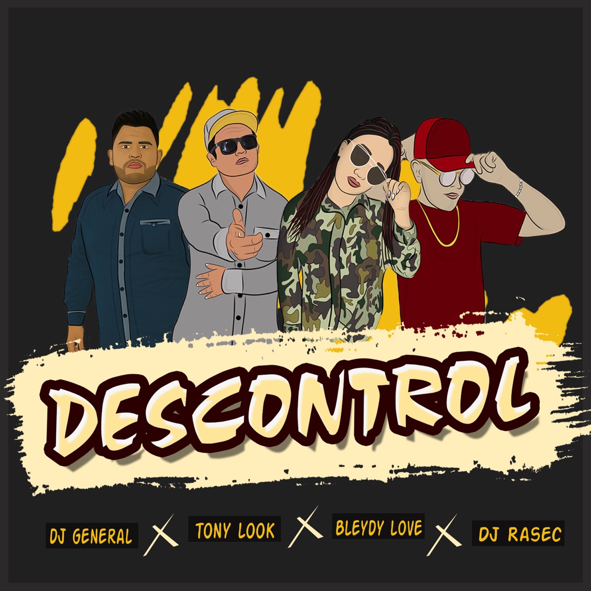 Descontrol (feat. Tony Look) - Single by Bleydy Love album cover