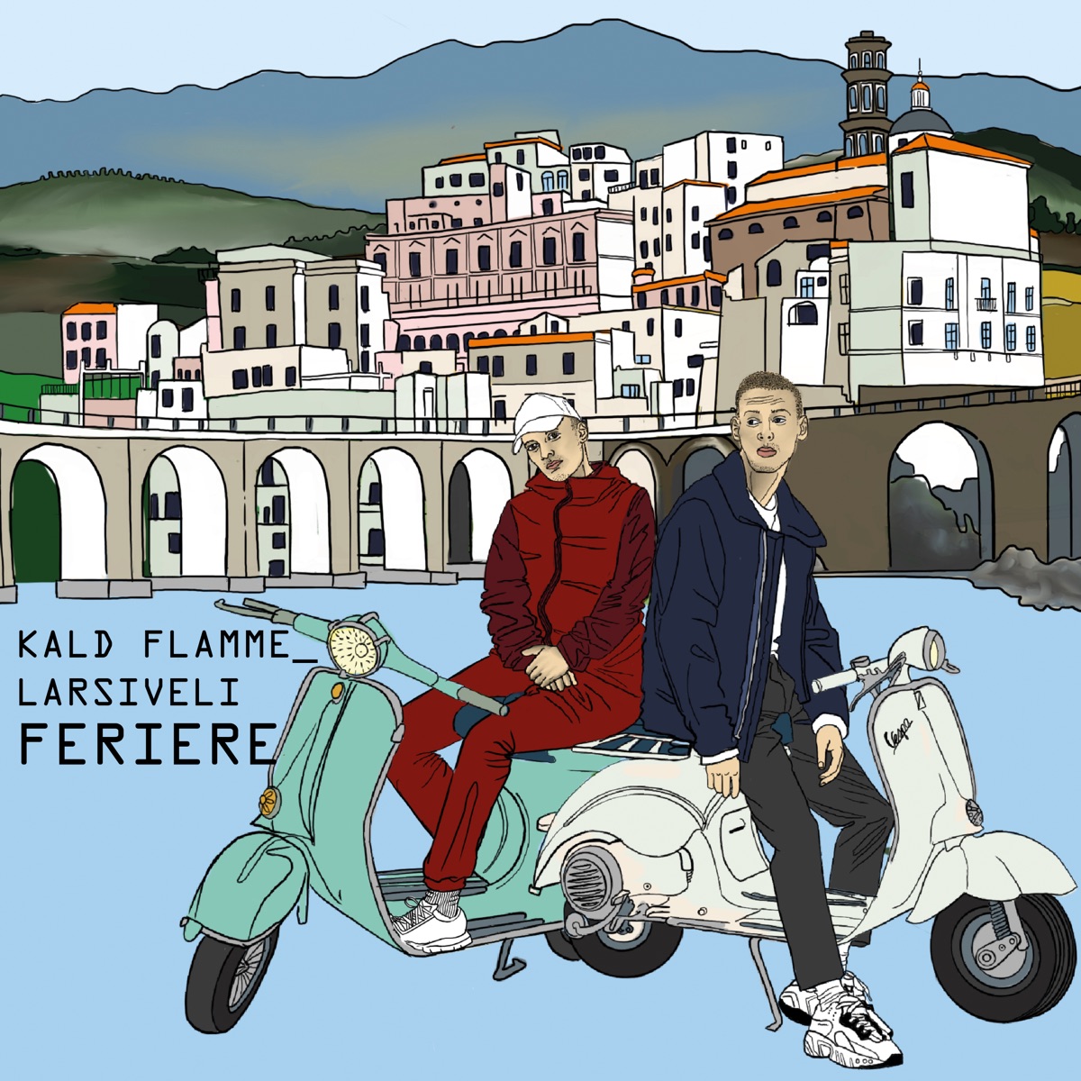 Feriere - Single by Kald Flamme & Larsiveli album cover