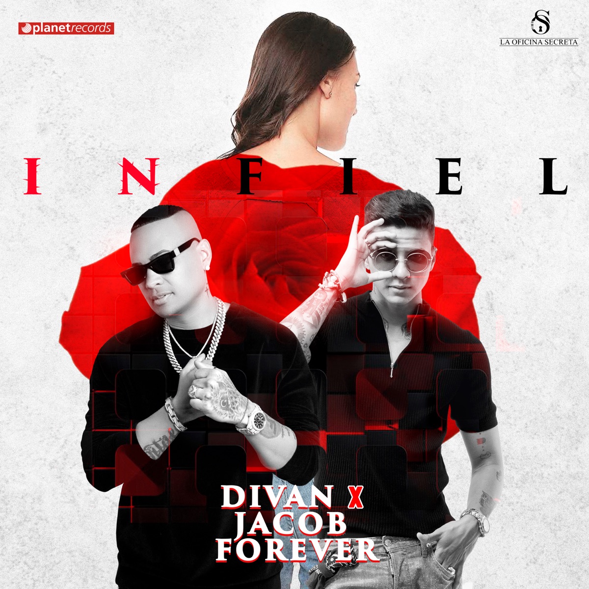 Infiel - Single by Divan & Jacob Forever album cover
