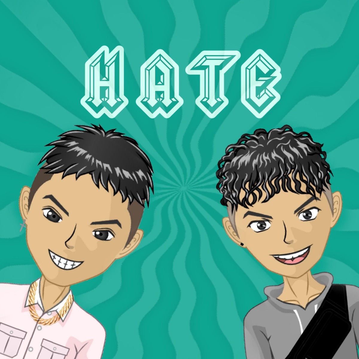 Hate (feat. Yng Mustty) - Single by FrannKidd album cover