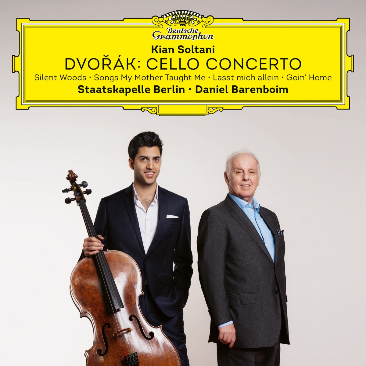 Dvořák: Cello Concerto by Kian Soltani, Staatskapelle Berlin & Daniel Barenboim album cover