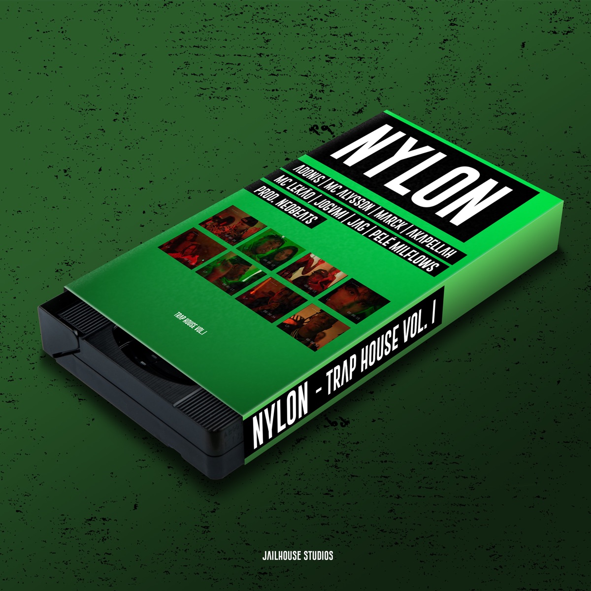 Nylon: Trap House, Vol. 1 (feat. Jogvmi, Mc Alysson, Mc Lekão, Marck! & Jag) - Single by Adonis, Akapellah, Pelé MilFlows & Jailhouse album cover