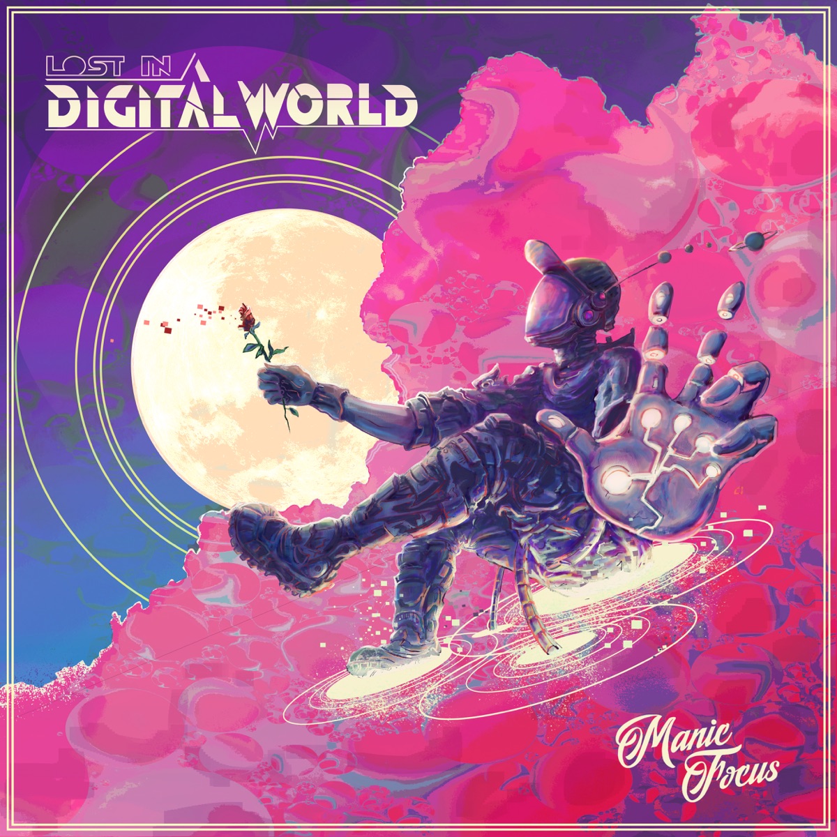 Lost in a Digital World by Manic Focus album cover