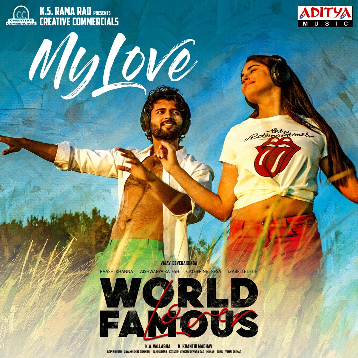 My Love (From "World Famous Lover") - Single by Ramya Behara, Sri Krishna & Gopi Sundar album cover