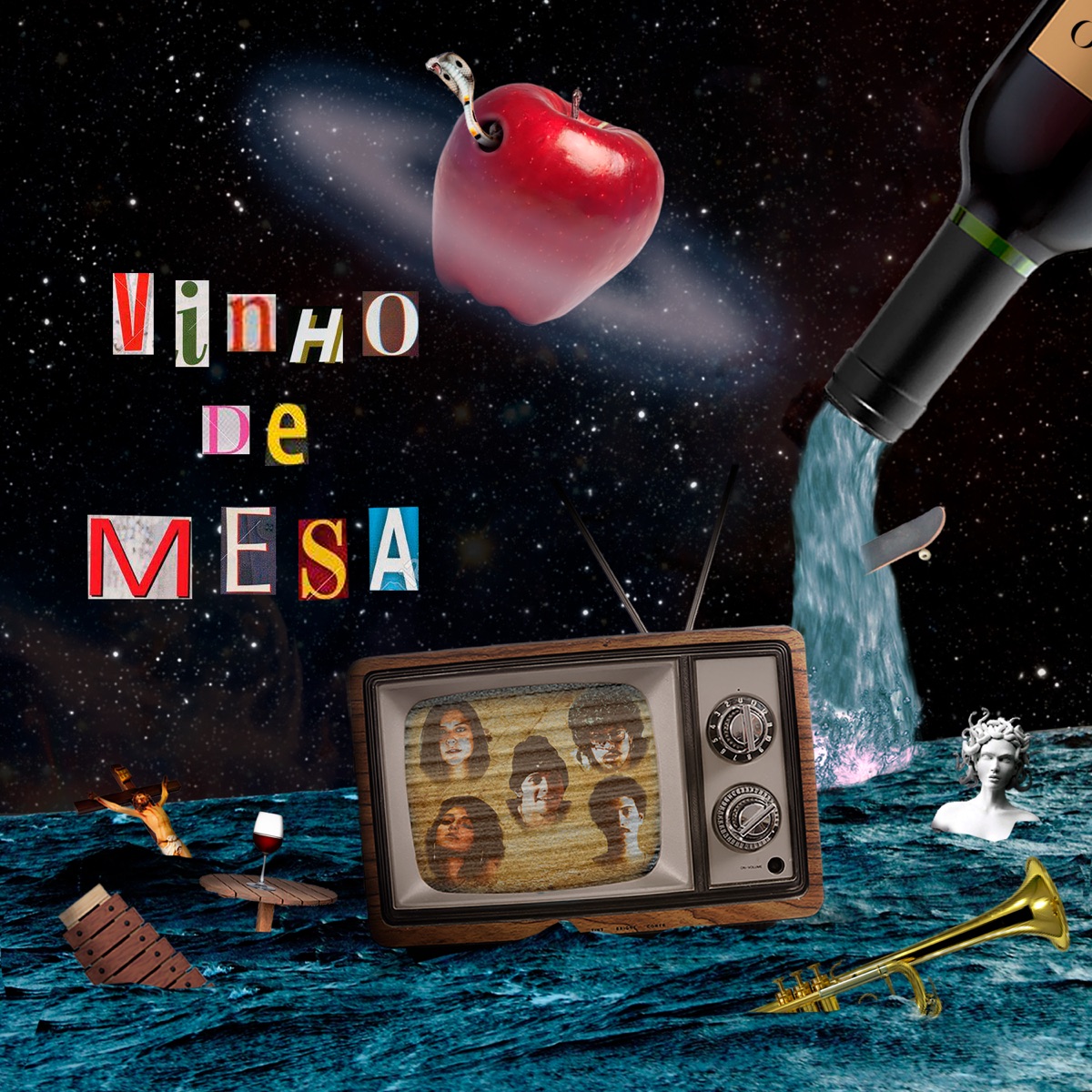 Vinho de Mesa - Single by DeaaZ, Puro Suco, Andrade & Aldeia Records album cover