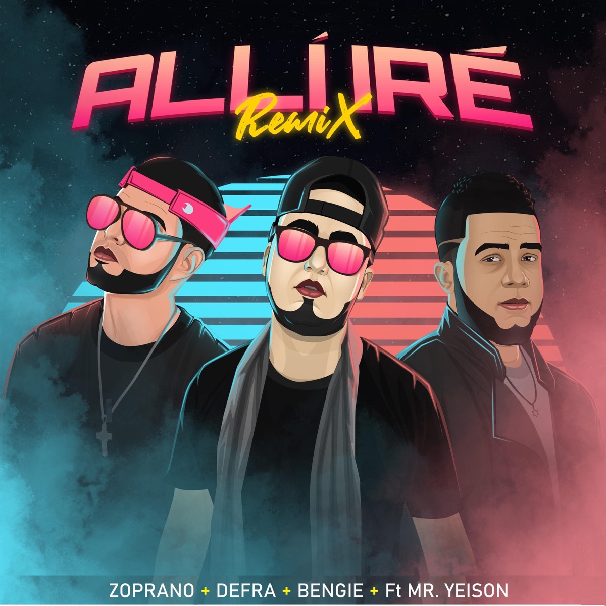 Allí Iré Remix (feat. MR. Yeison) - Single by Zoprano, Defra & Bengie album cover