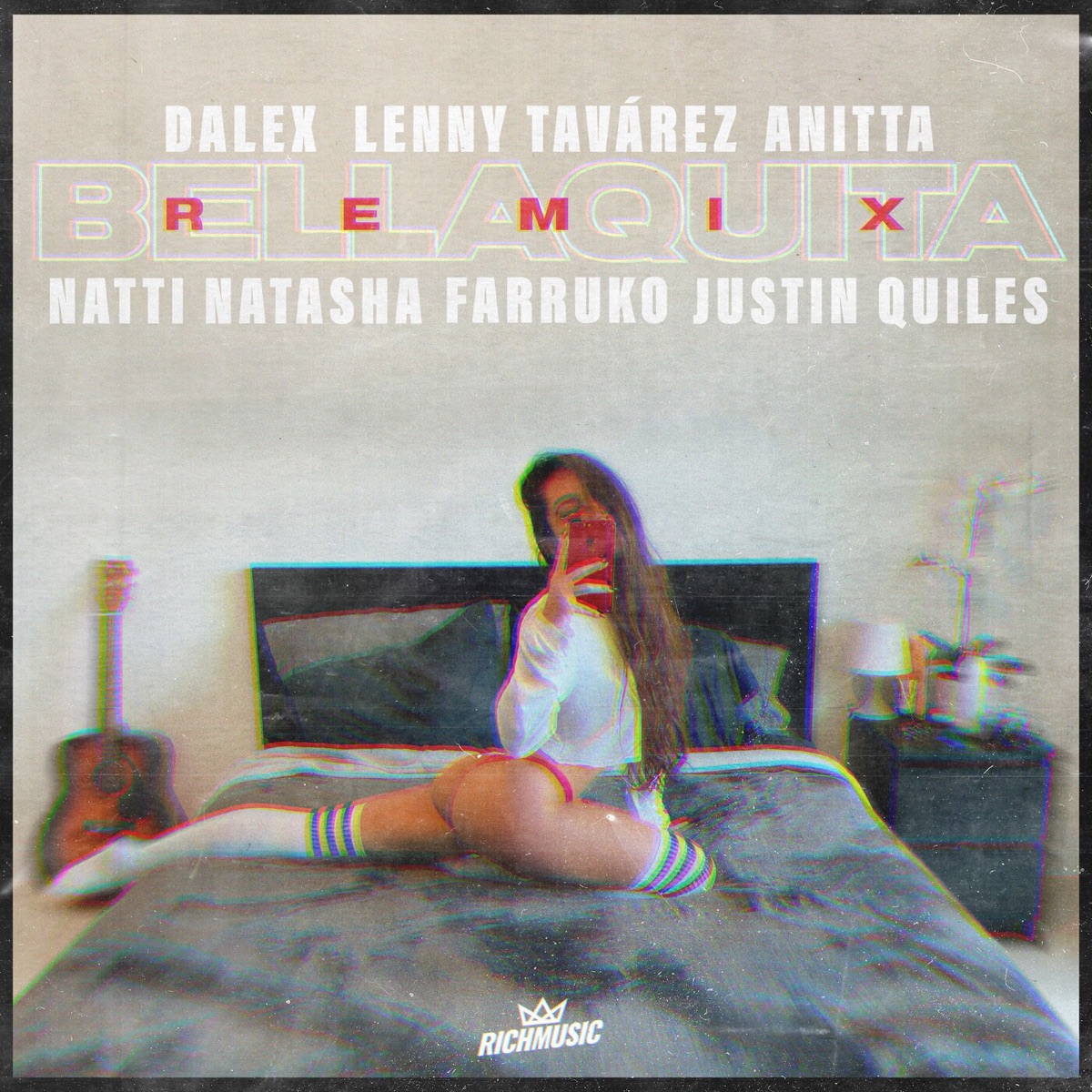 Bellaquita (Remix) [feat. Natti Natasha, Farruko & Justin Quiles] - Single by Dalex, Lenny Tavárez & Anitta album cover