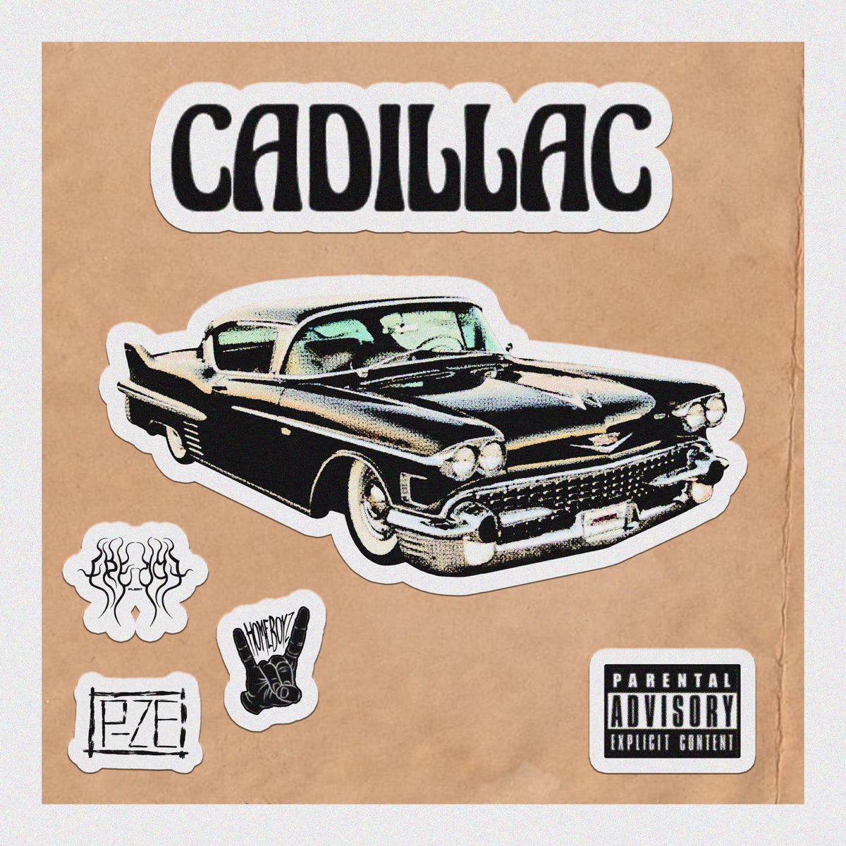 Cadillac (feat. Freddy Fleet) - Single by P-ze album cover