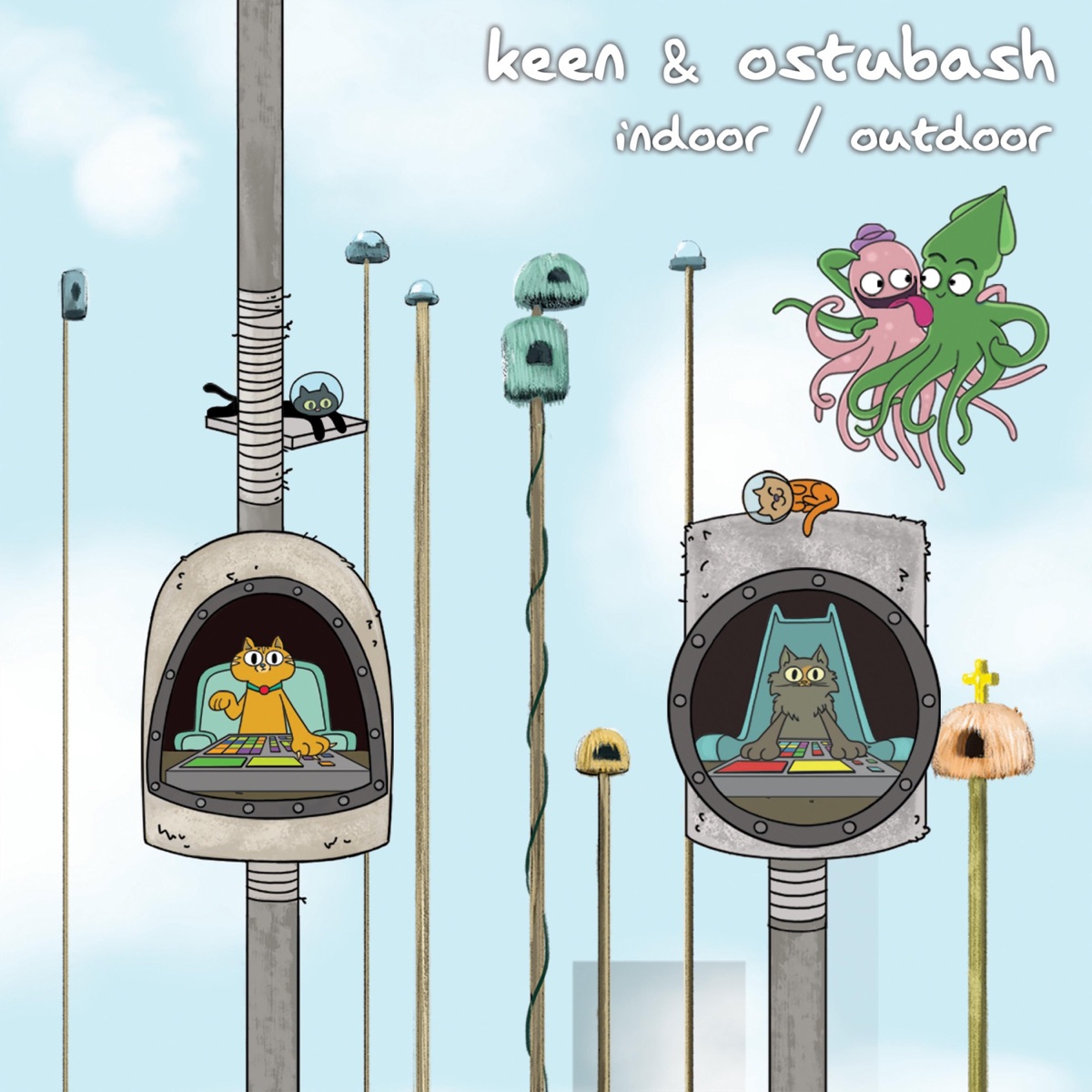 Indoor / Outdoor by Thekeenone & Ostubash album cover