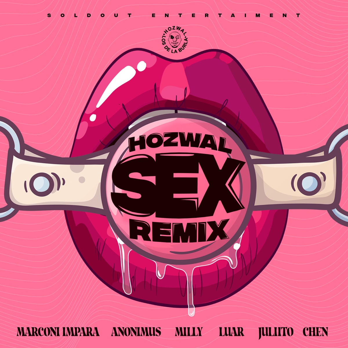 Sex (Remix) [feat. Marconi Impara, Anonimus, Milly, Luar, Juliito & Chen] - Single by Hozwal album cover