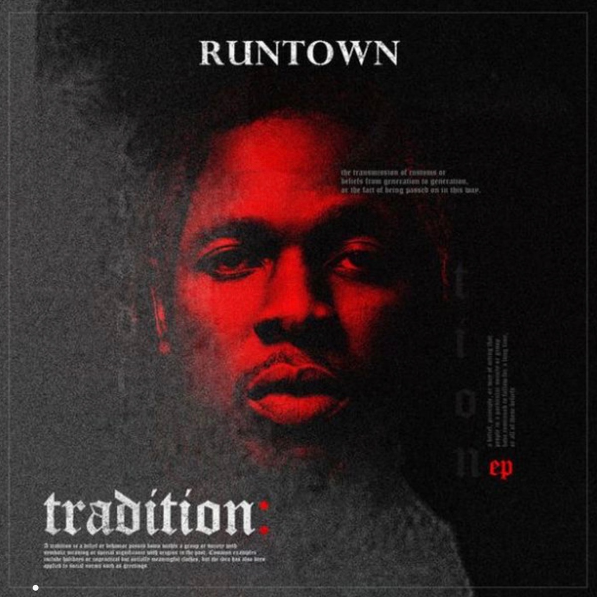 Tradition - EP by Runtown album cover