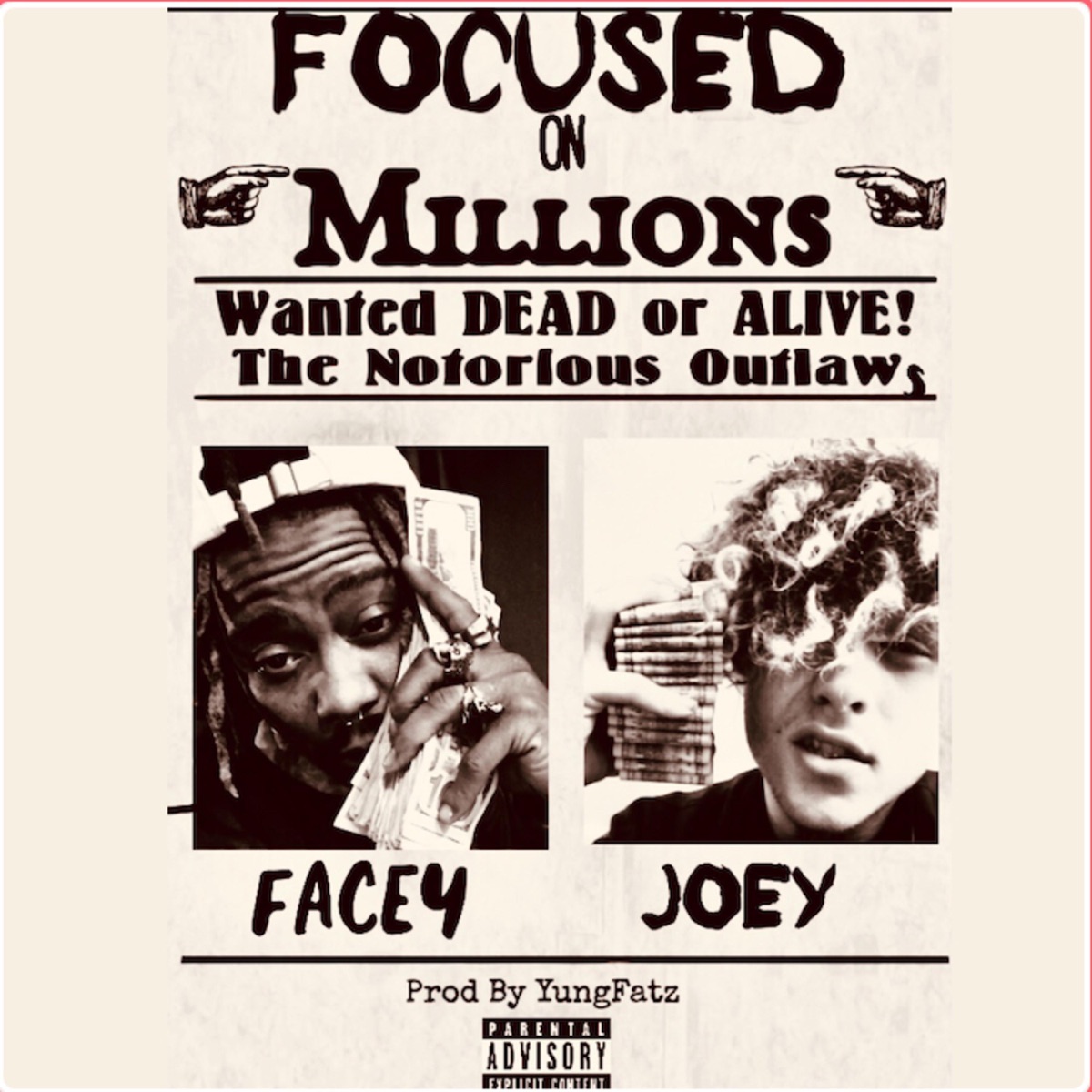Focused on Millions (feat. Joey) - Single by Facey album cover