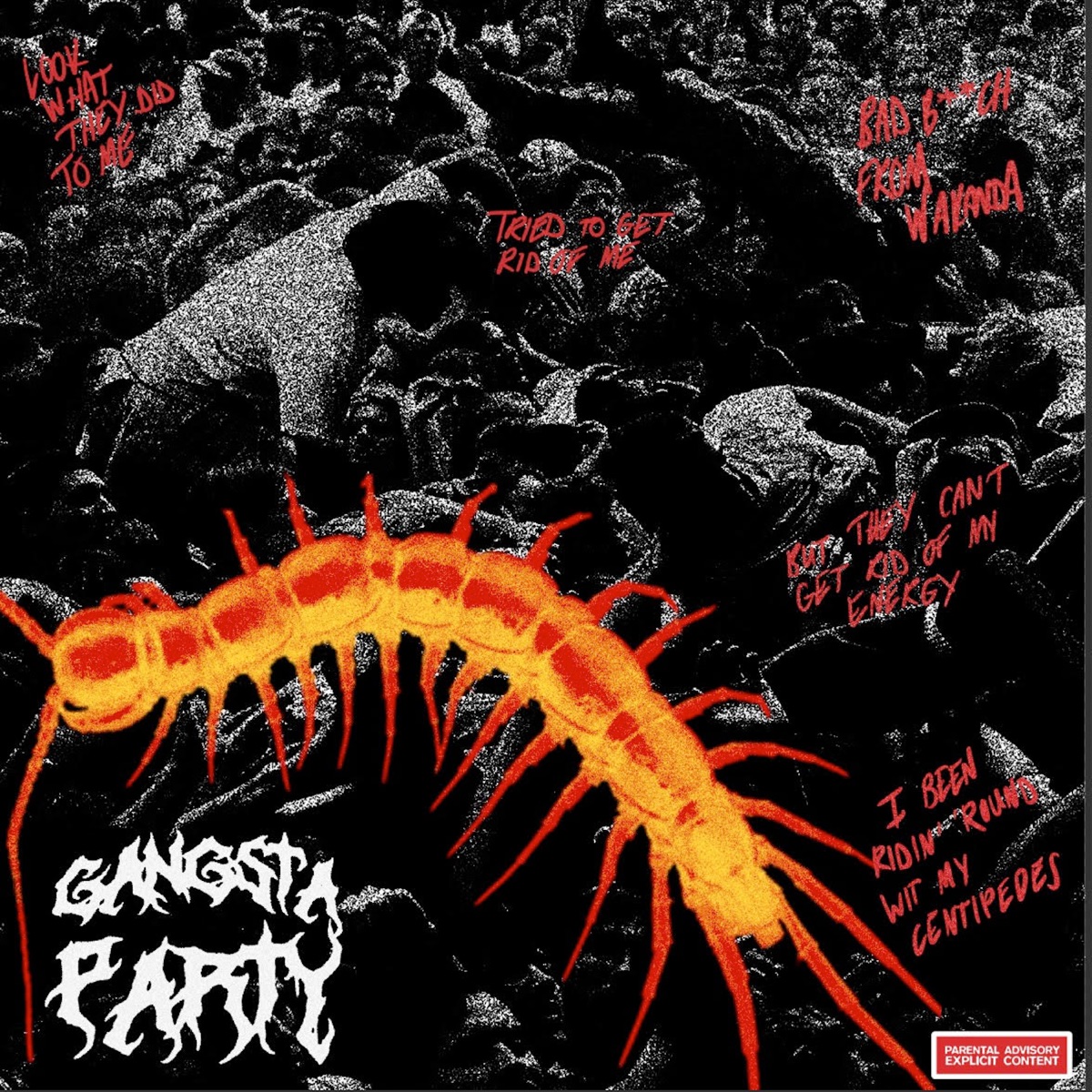 Gangsta Party - Single by Danny Towers & Eladio Carrión album cover