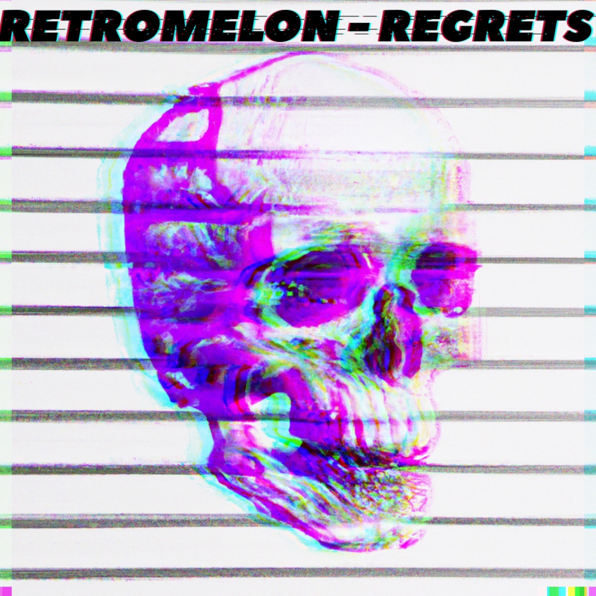 Regrets - Single by Retromelon album cover