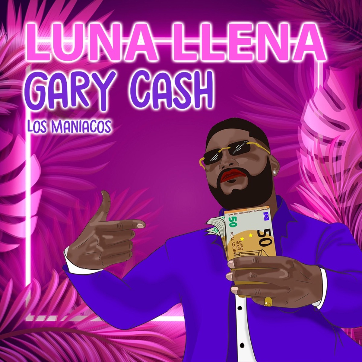 Luna Llena (feat. Los Maniacos) - Single by Gary Cash album cover